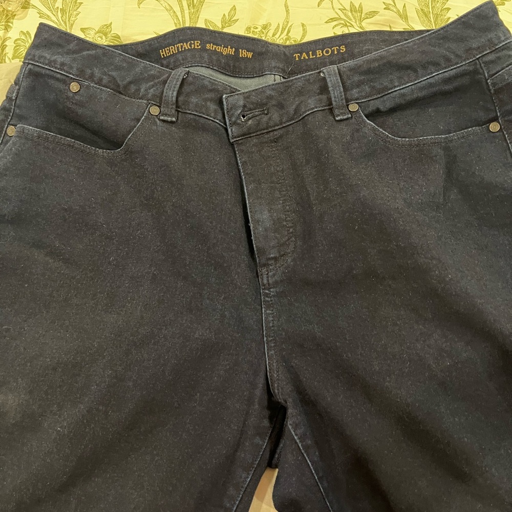 Talbots Heritage High Rise Jeans in Charcoal